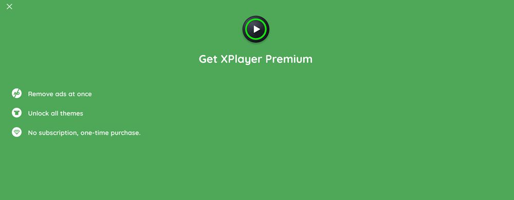 XPlayer premium features
