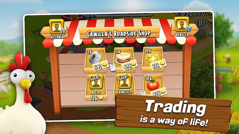Hay Day-trading