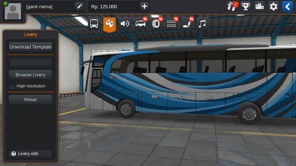 Bus Simulator Indonesia-custom your bus