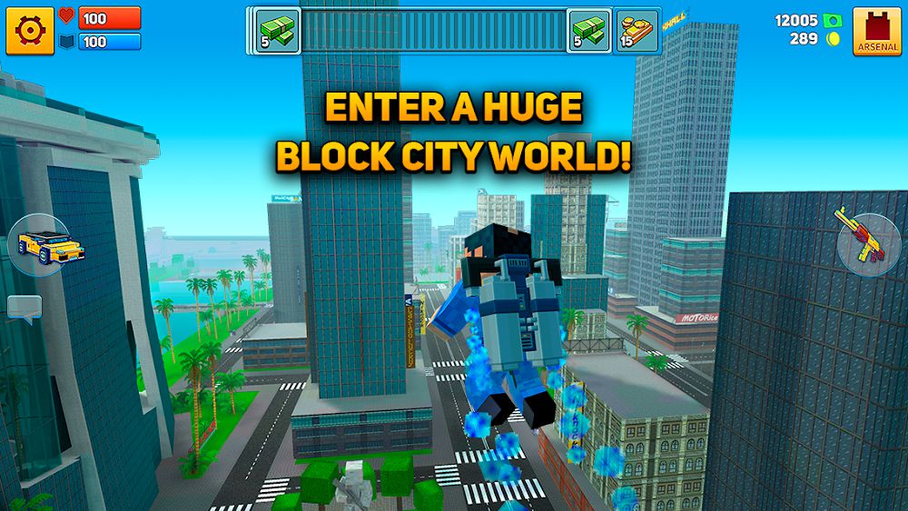 Block City Wars gameplay