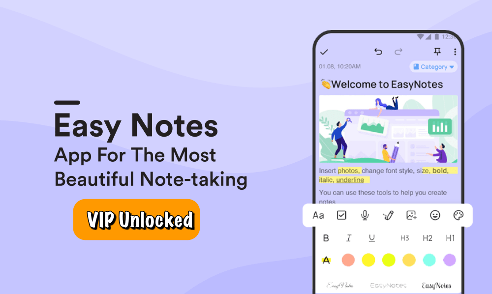 Easy Notes VIP APK download