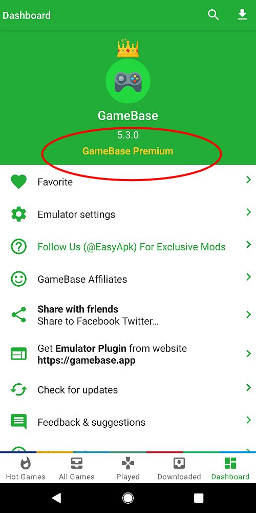 GameBase Premium Unlocked