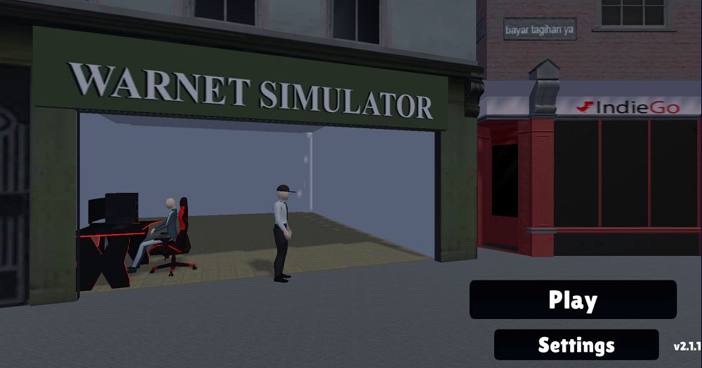 Warnet Simulator mod apk download