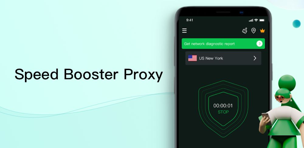 speed booster Proxy mod apk download