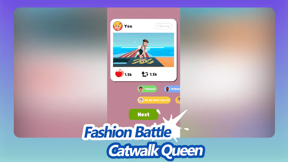 Fashion Battle – Catwalk Queen features