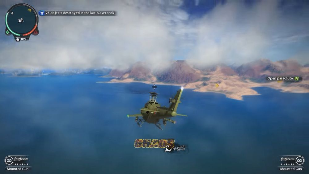 Just Cause 2 Mobile gameplay