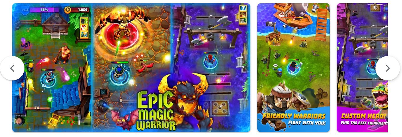 Epic Magic Warrior mod apk -features