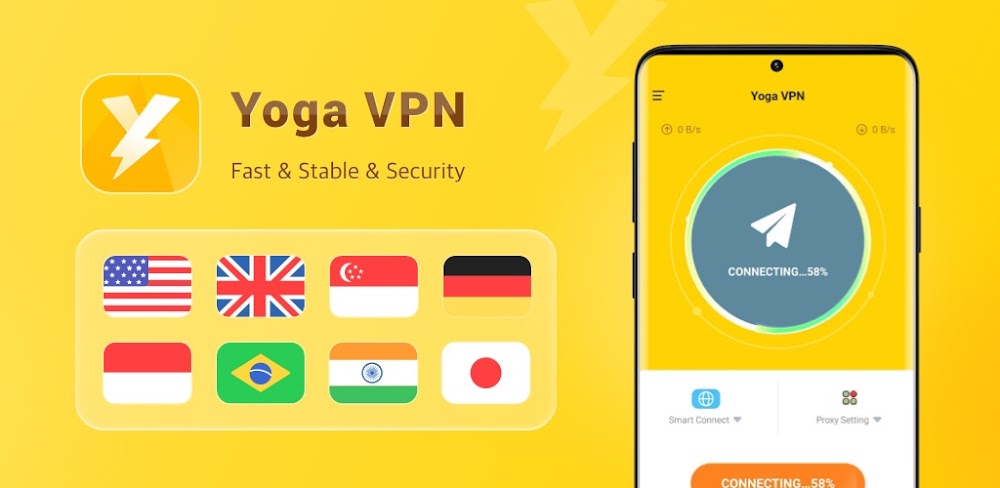 Yoga VPN -Secure Proxy VPN