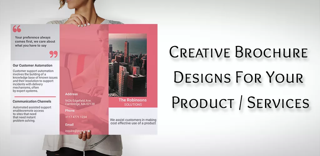 Brochure Maker, Infographics-banner