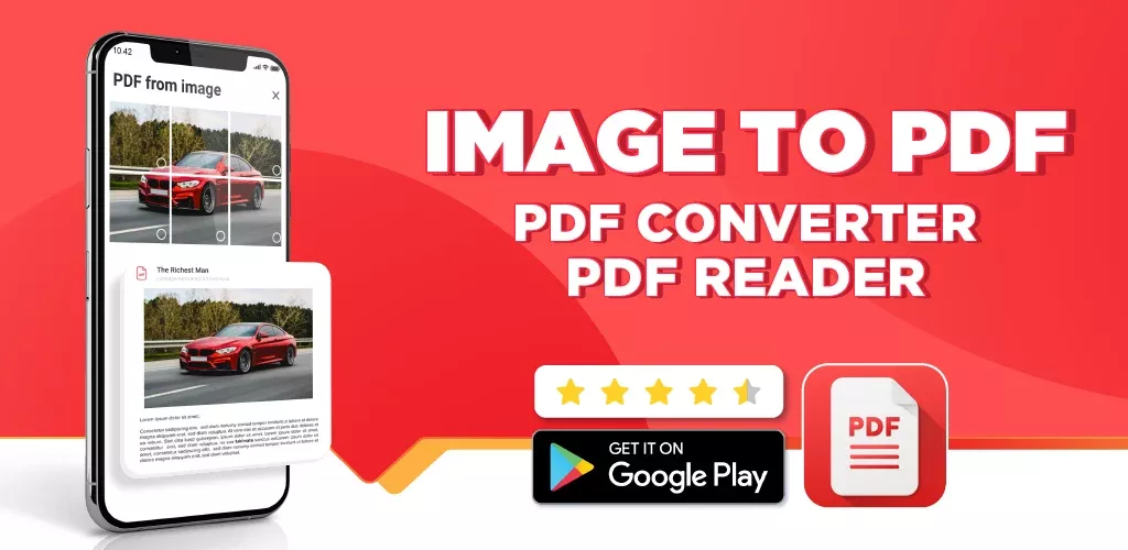 Image to PDF: PDF Converter-banner