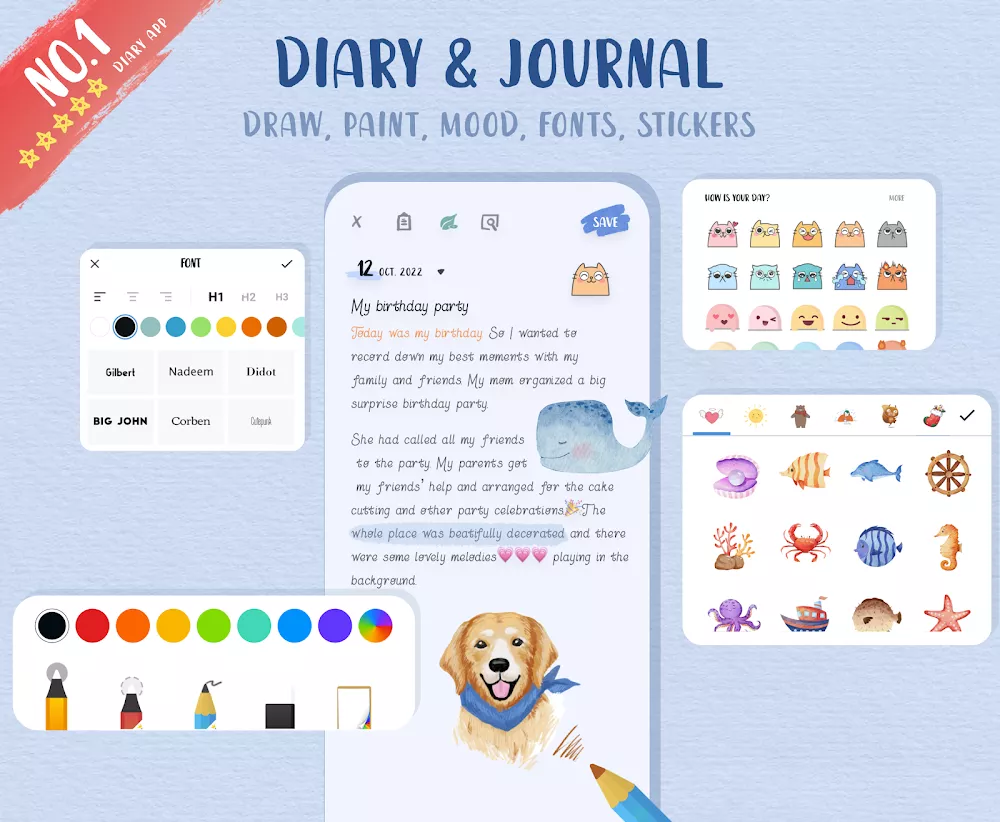 My Diary – Daily Diary Journal