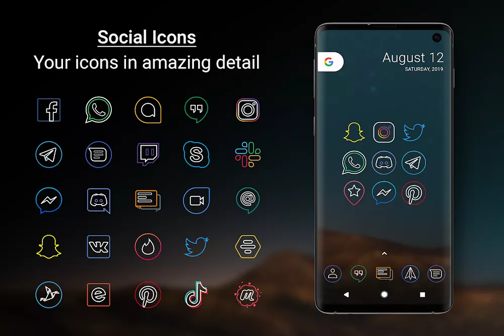 Outline Icons – Icon Pack