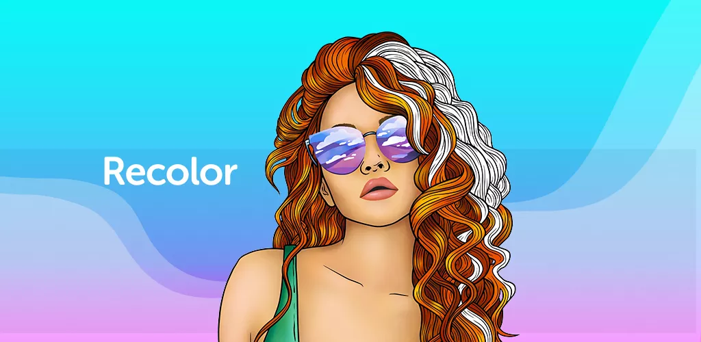 Recolor – Anti-Stress Coloring-banner