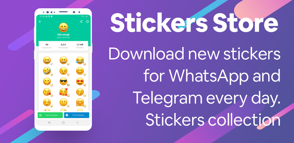 Stickers store – Sticker for W