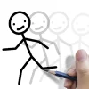 Stickman: draw animation maker-icon