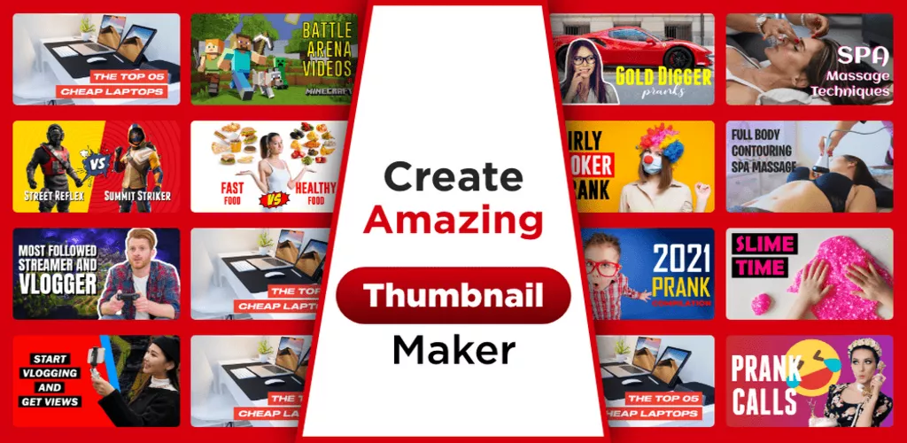 Thumbnail Maker – Channel art-banner