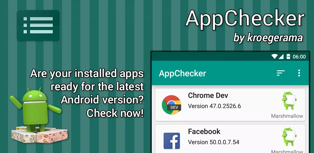 AppChecker – App & System info-banner