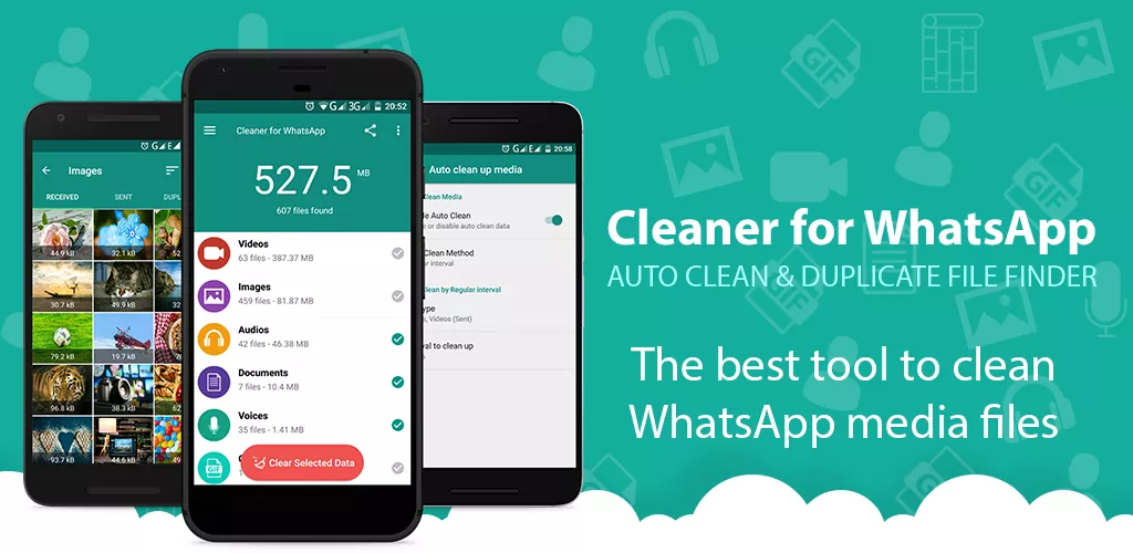 Cleaner for WhatsApp-banner