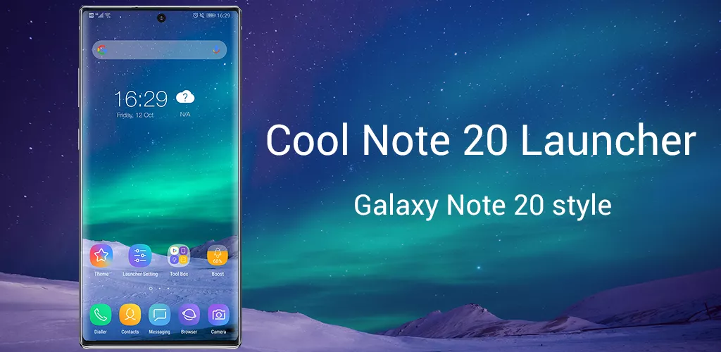 Cool Note20 Launcher Galaxy UI-banner