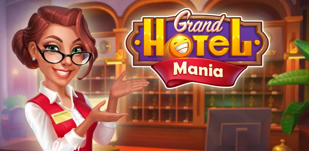 Grand Hotel Mania: Hotel games-banner