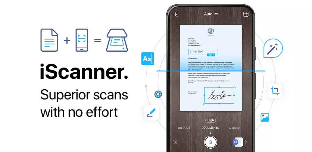 iScanner – PDF Scanner App-banner