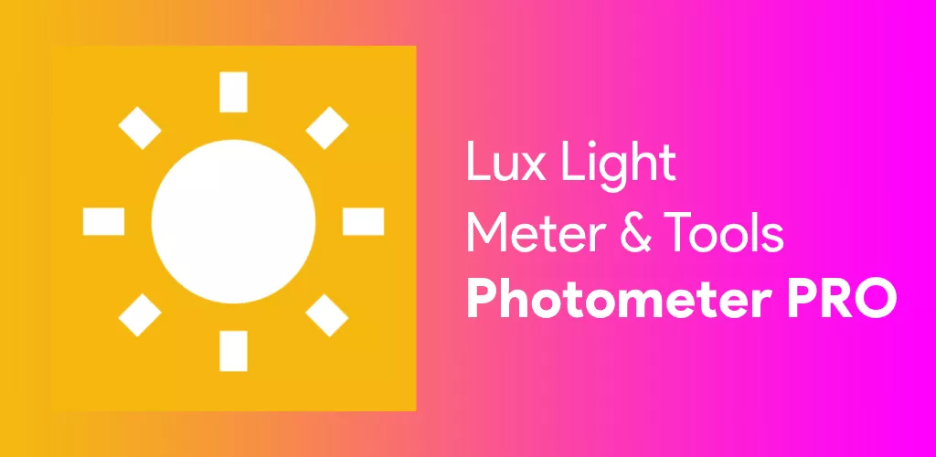 Lux Light Meter Photometer PRO-banner