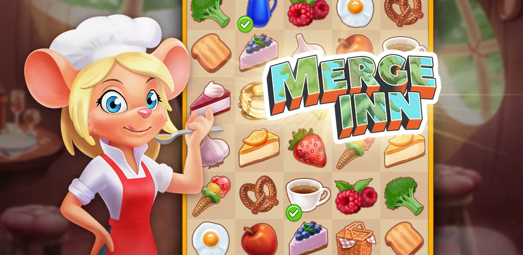 Merge Inn – Tasty Match Puzzle-banner