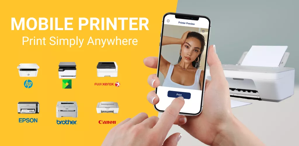Mobile Printer: Simple Print-banner