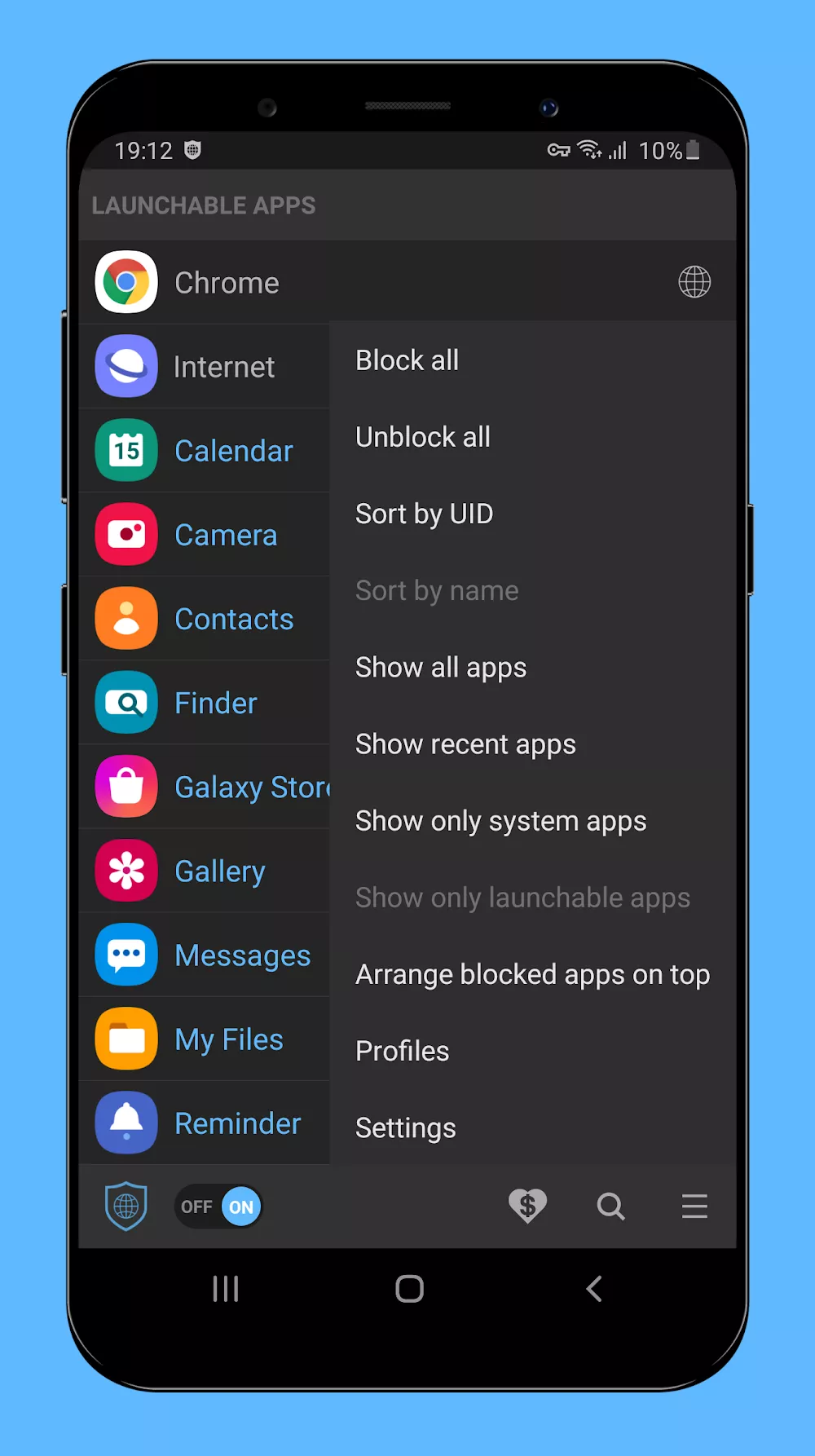 Net Blocker – Firewall per app