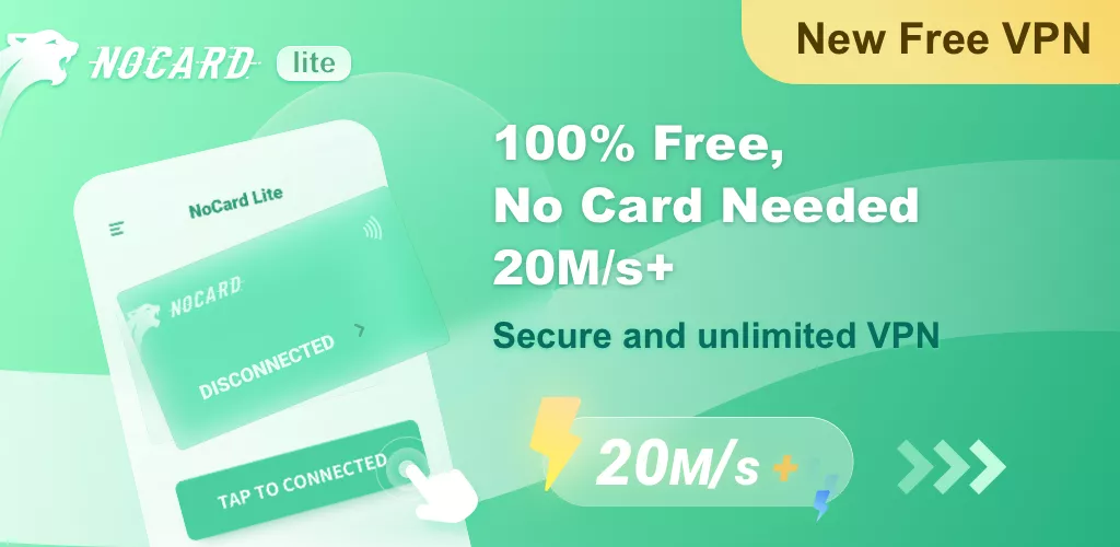 NoCard Lite – Security Proxy-banner