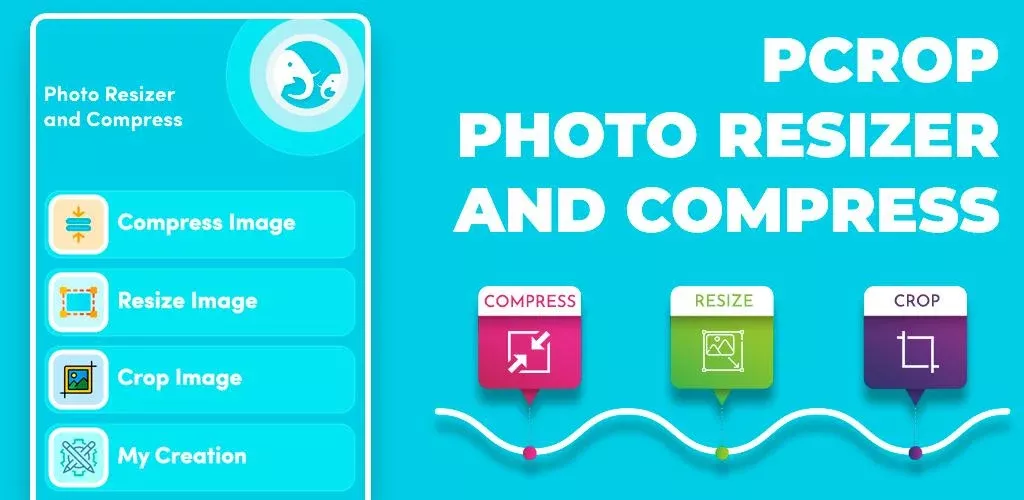 pCrop: Photo Resizer and Compr-banner