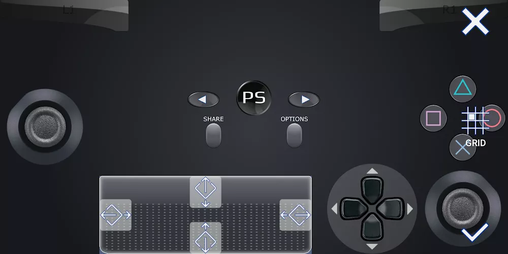 PSPad: Mobile Gamepad