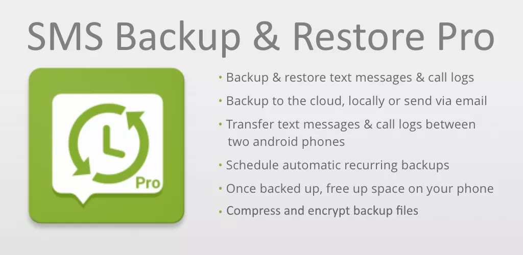 SMS Backup & Restore Pro-banner