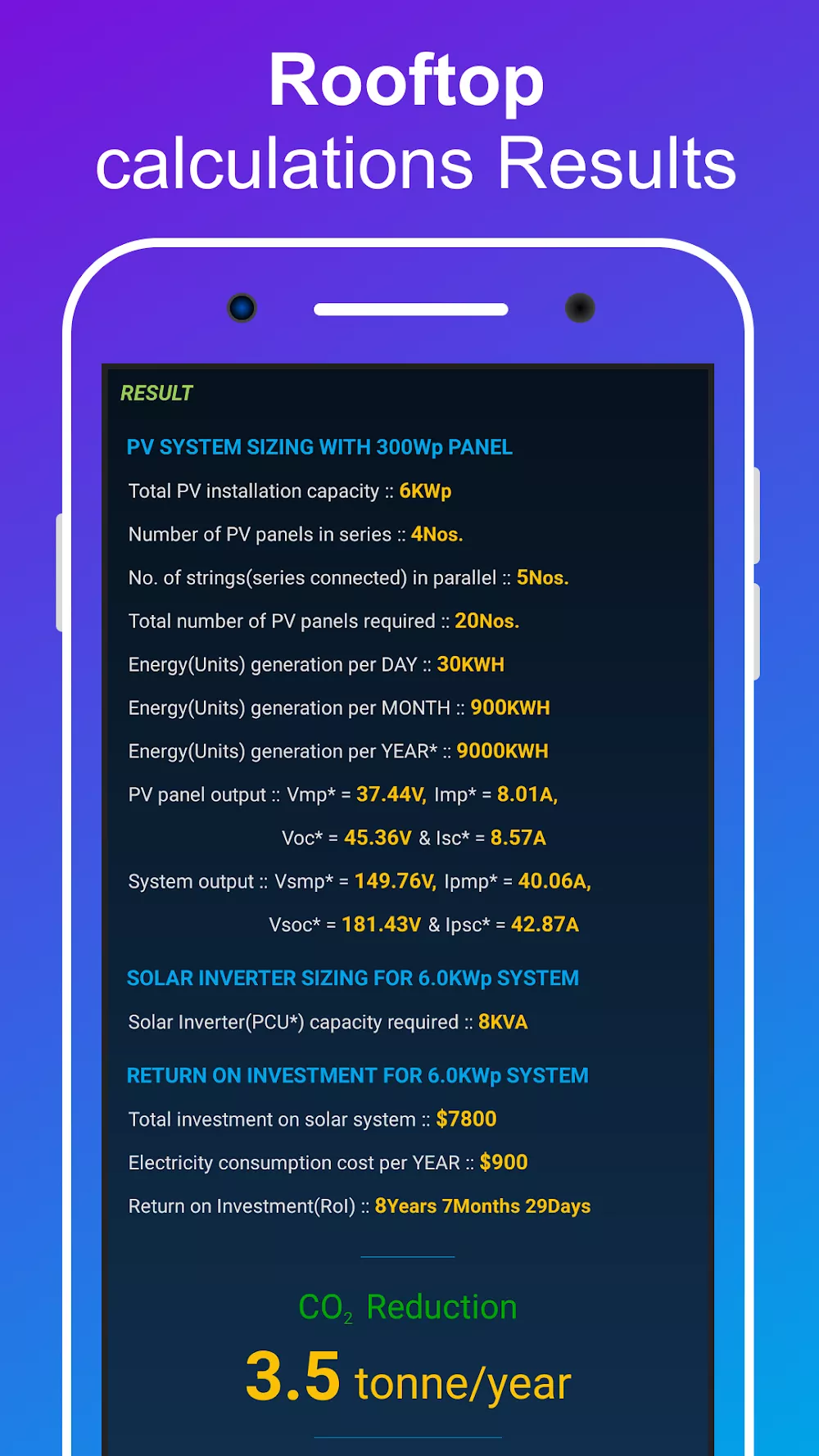 SolarCalc Pro – Solar PV Calc
