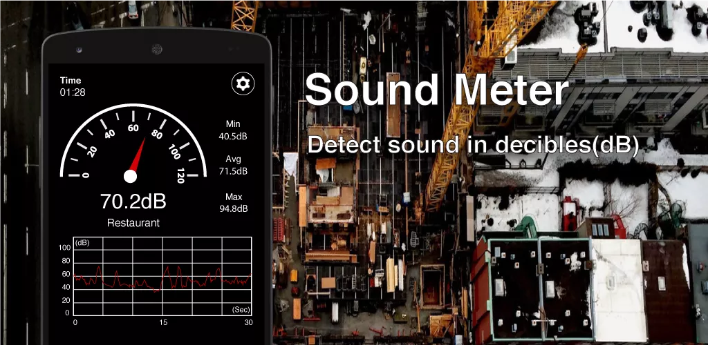 Sound meter : SPL & dB meter-banner