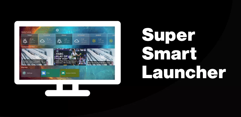 Super Smart TV Launcher-banner