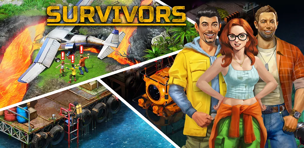 Survivors: Match 3・Lost Island-banner