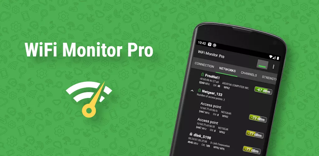 WiFi Monitor Pro: net analyzer-banner