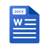 Word Office – Docx, PDF, XLSX-icon