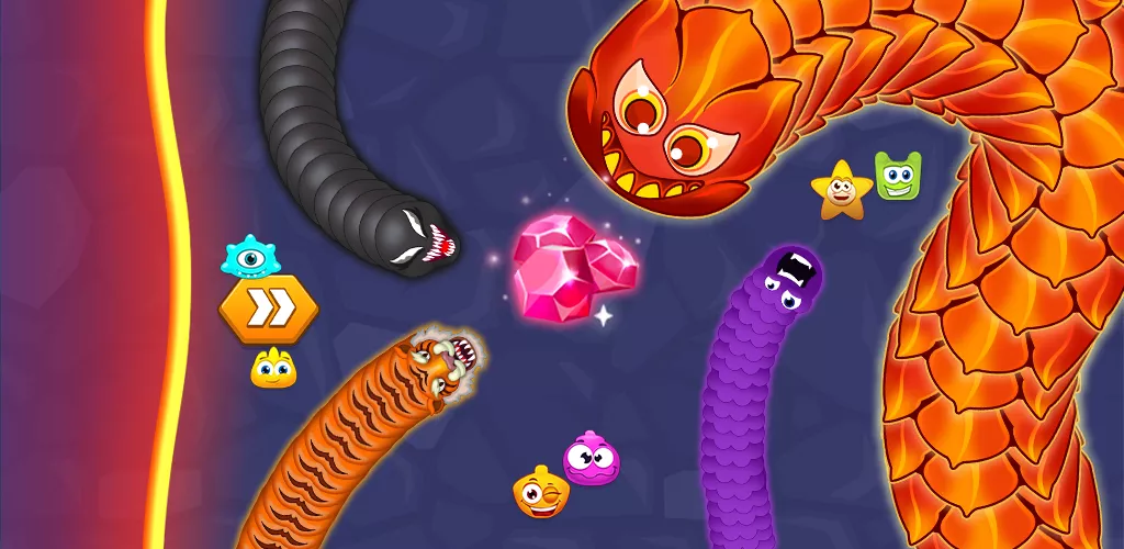 Worm Hunt – Snake game iO zone-banner