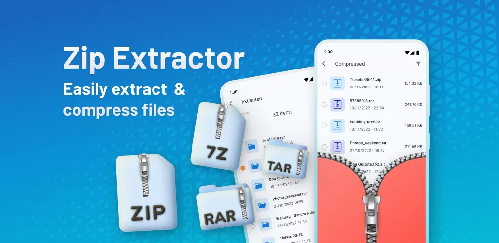 Zip Extractor – UnZIP & UnRAR-banner