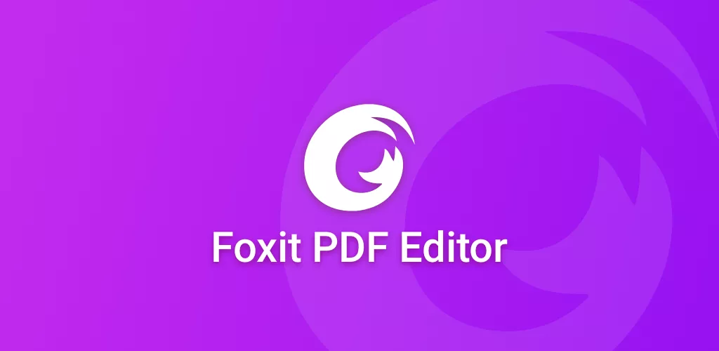 Foxit PDF Editor-banner