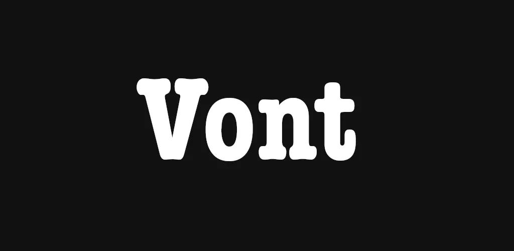 Vont – Text on Videos-banner