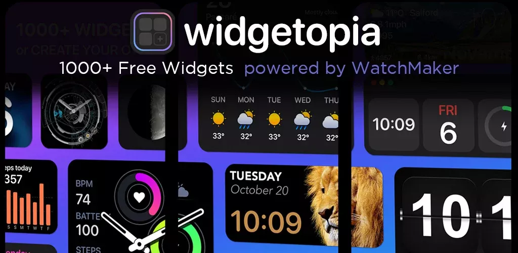 Widgets Color Widgets + Icons-banner