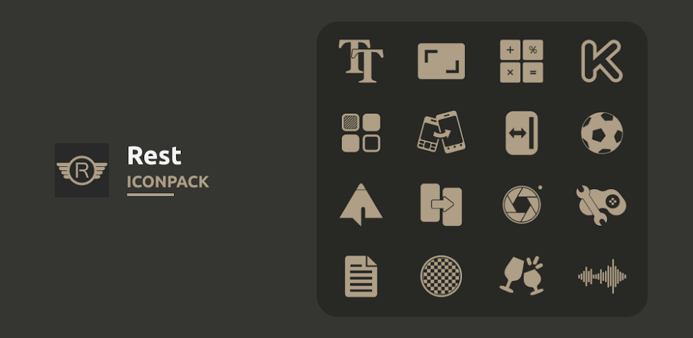 Rest icon pack apk