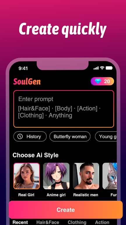 SoulGen – AI Photo Generator