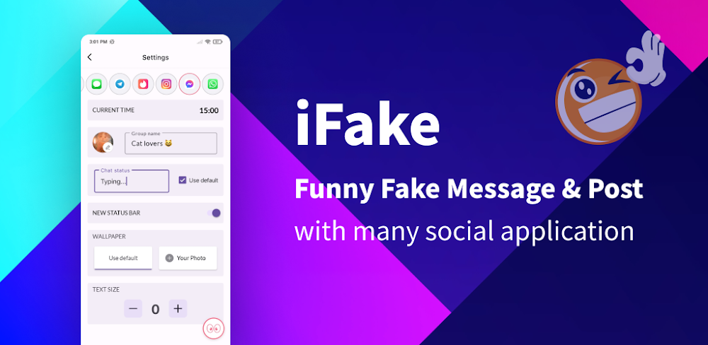Fake Chat Messages ifake mod apk